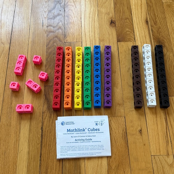 Learning Resources Mathlink Cubes - Multicolor Set - Picture 2 of 3